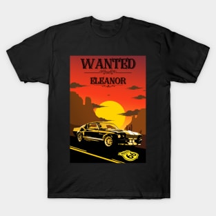 eleanor car poster T-Shirt